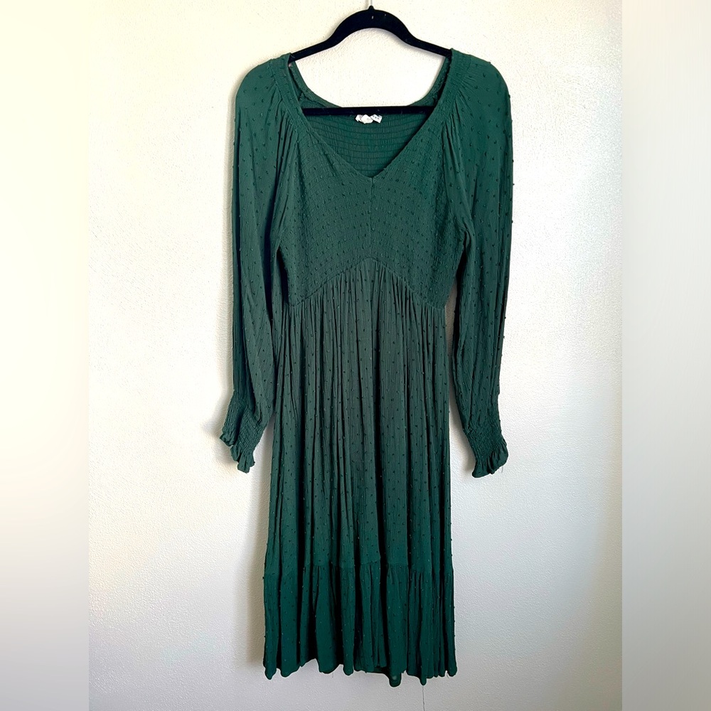 Baltic Born dark green dress